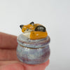 Small Sleepy Fox Trinket