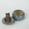 Sitting Brown bear Trinket