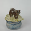 Larger Brown Bear Leaf Trinket