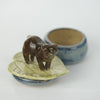 Larger Brown Bear Leaf Trinket