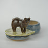 Larger Brown Bear Leaf Trinket