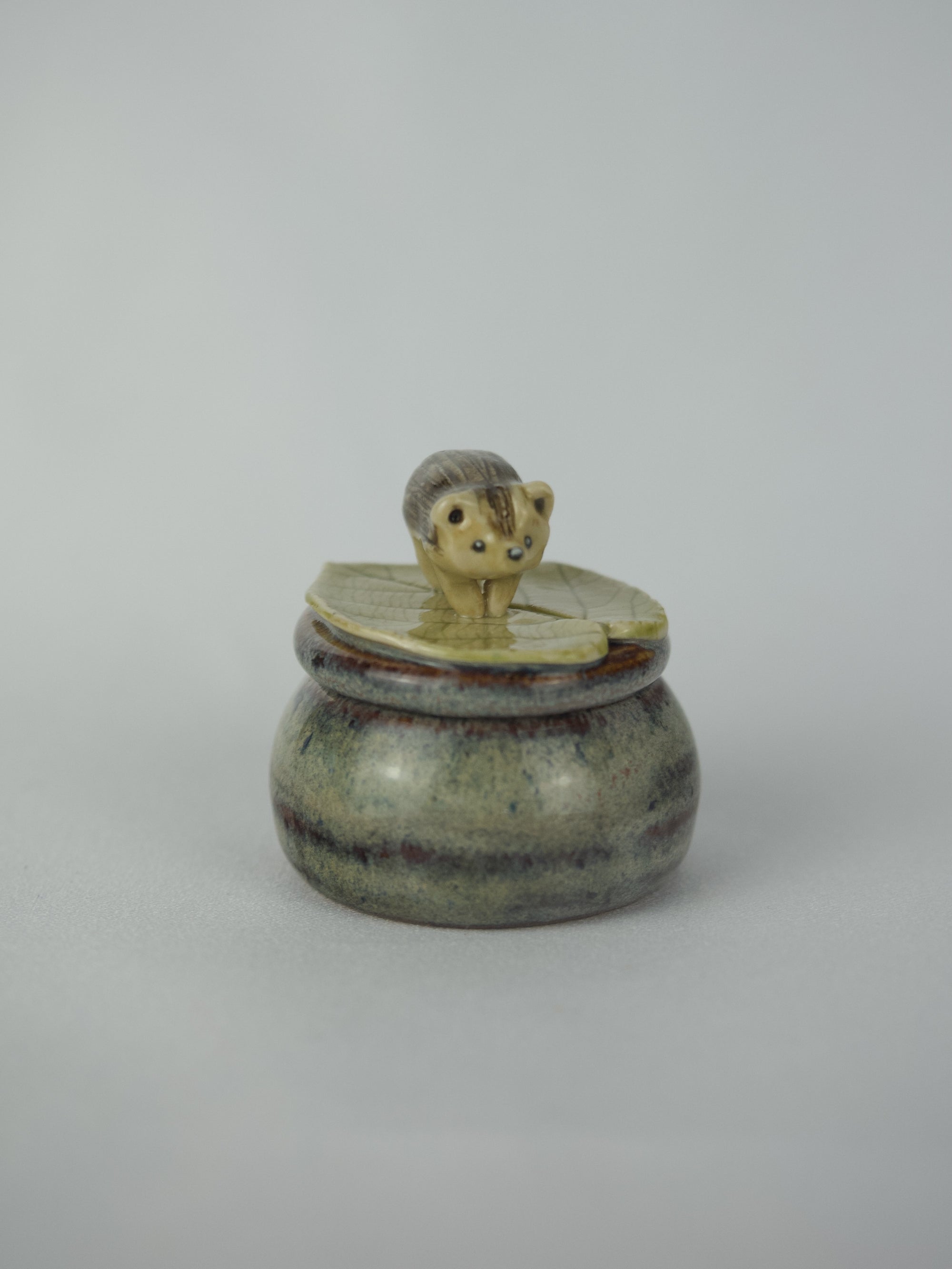 Leaf Hedgehog Trinket