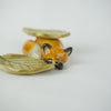 Fox Leaf Ring Holder