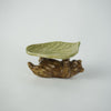 Brown Bear Leaf Ring Holder