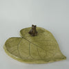 Brown Bear Large Leaf Dish