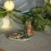 Tiny Sitting Rabbit Ring Dish (4cm length x 2.5cm width)