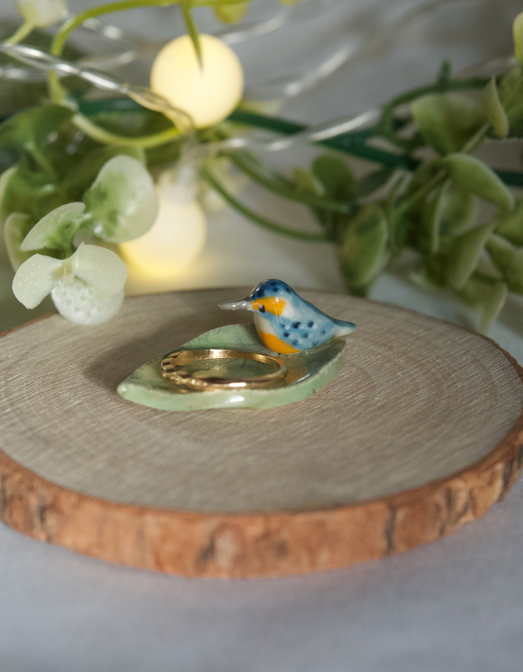 Tiny Version 1 Kingfisher (4cm length x 2.5cm width)