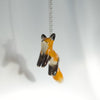 18inch Sterling Silver Fox Necklace