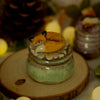 Spring Sleeping Fox Trinket Pot (4cm Width x 3cm Height)