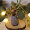 X1 owl vase , x 1 owl vase, x1 cat woodland tree log dish