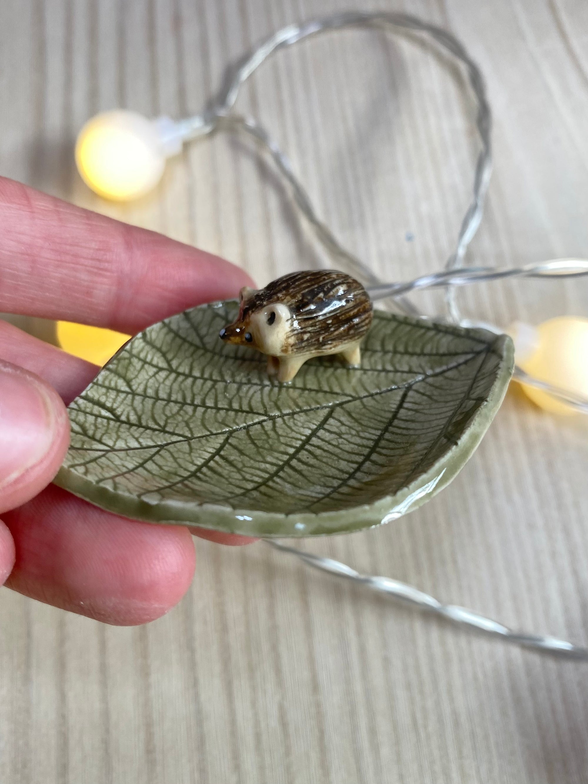 hedgehog small ring dish