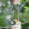 LIMITED AVAILABILITY Preorder Fox or Otter Hot Air Balloon Hanging Trinket Pot ( dispatch on or before 4th June)