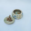 Rabbit Family Trinket Pot