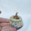 Rabbit Family Trinket Pot