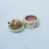 Small Cat Sleeping Trinket Pot