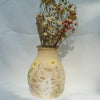 Earthenware Cat Dried Flower Vessel ( not to be used with water)