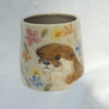 Stoneware Otter Vessel