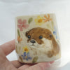 Stoneware Otter Vessel