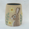 Earthenware Rabbit Daffodil Vessel ( Decorative Use Only )