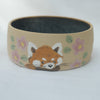 Earthenware Red Panda Vessel ( Decorative Use Only )