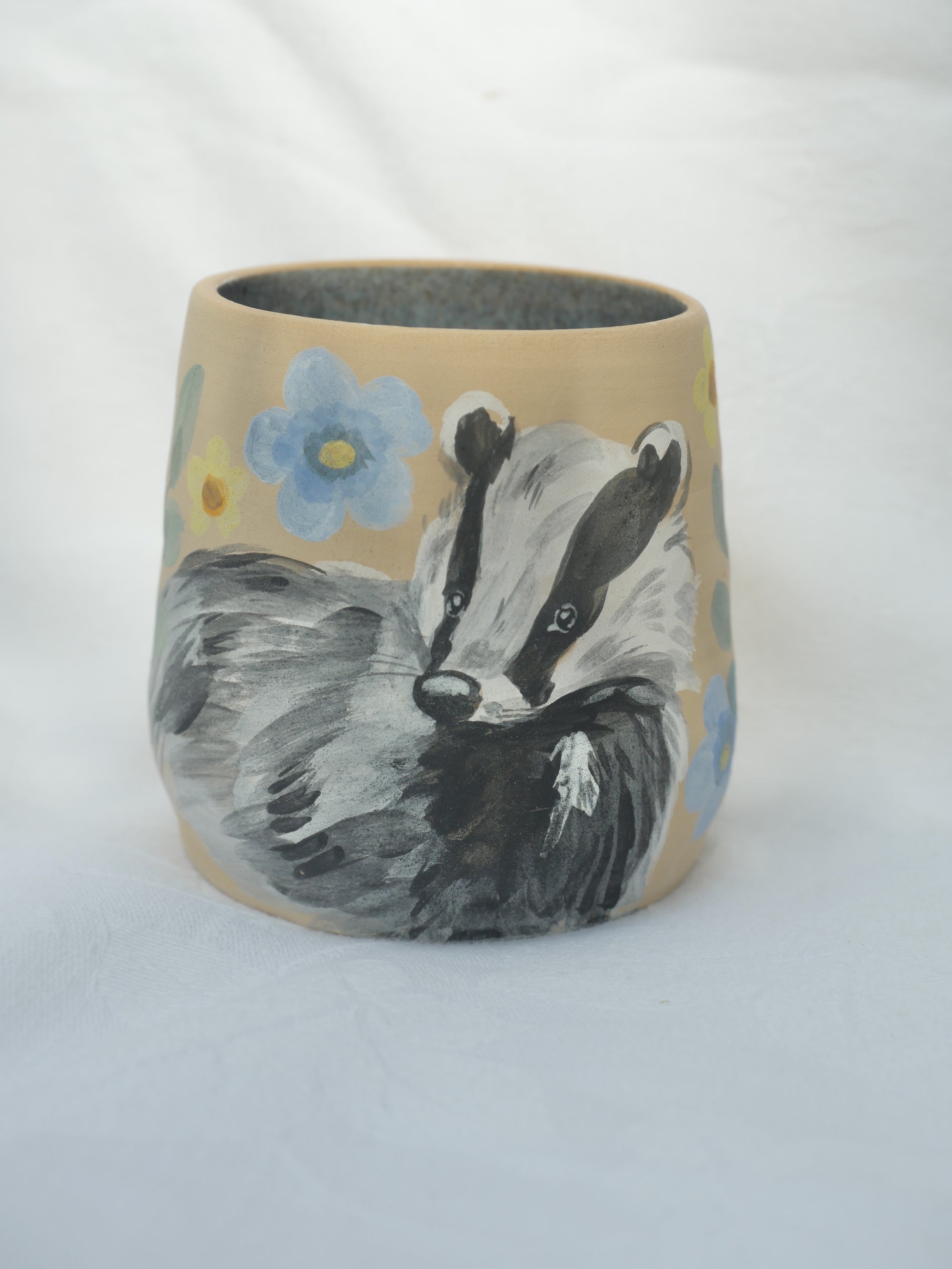 Earthenware Badger Vessel ( Decorative Use Only )