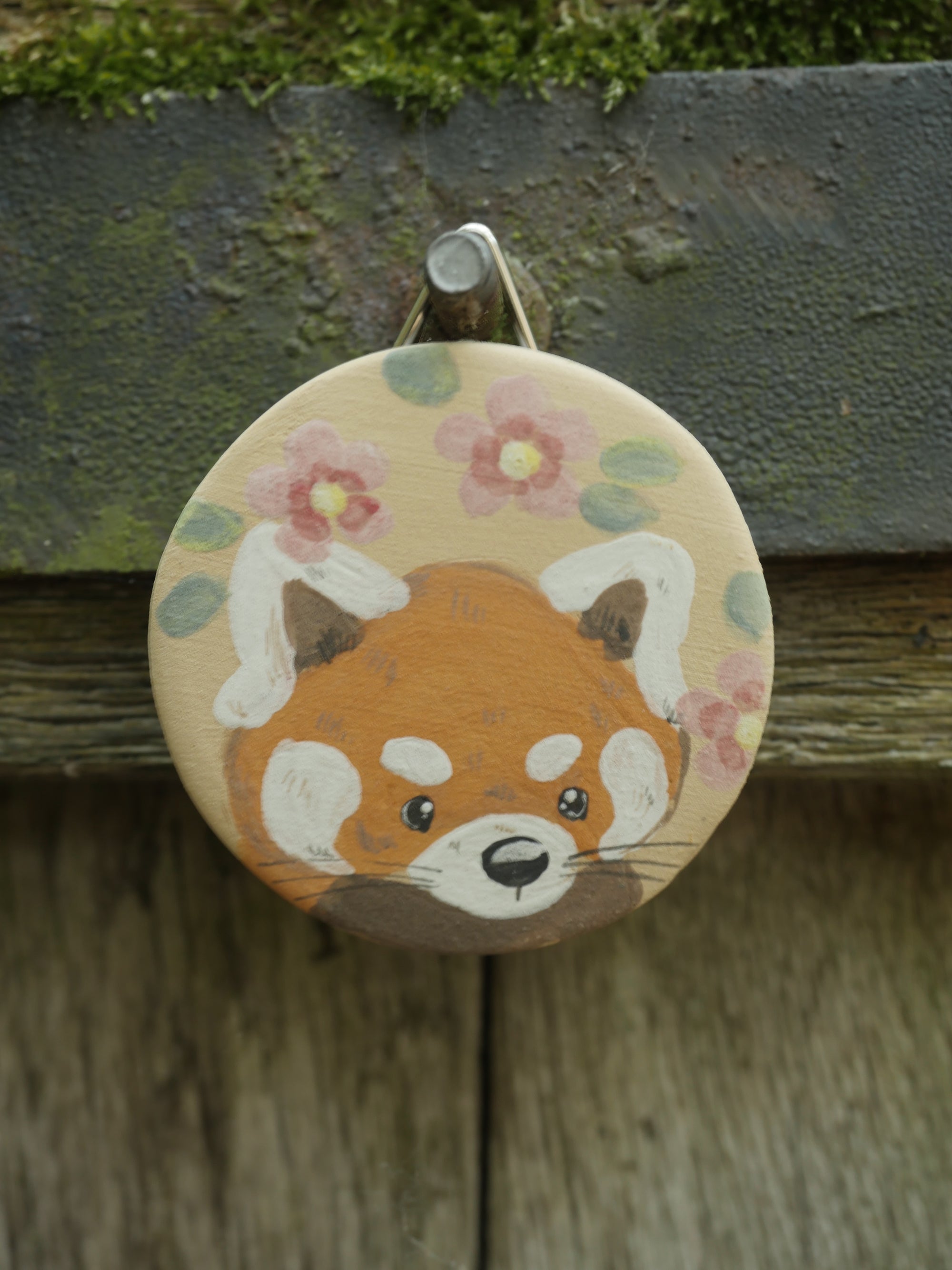 Earthenware Red Panda Wall Hanging