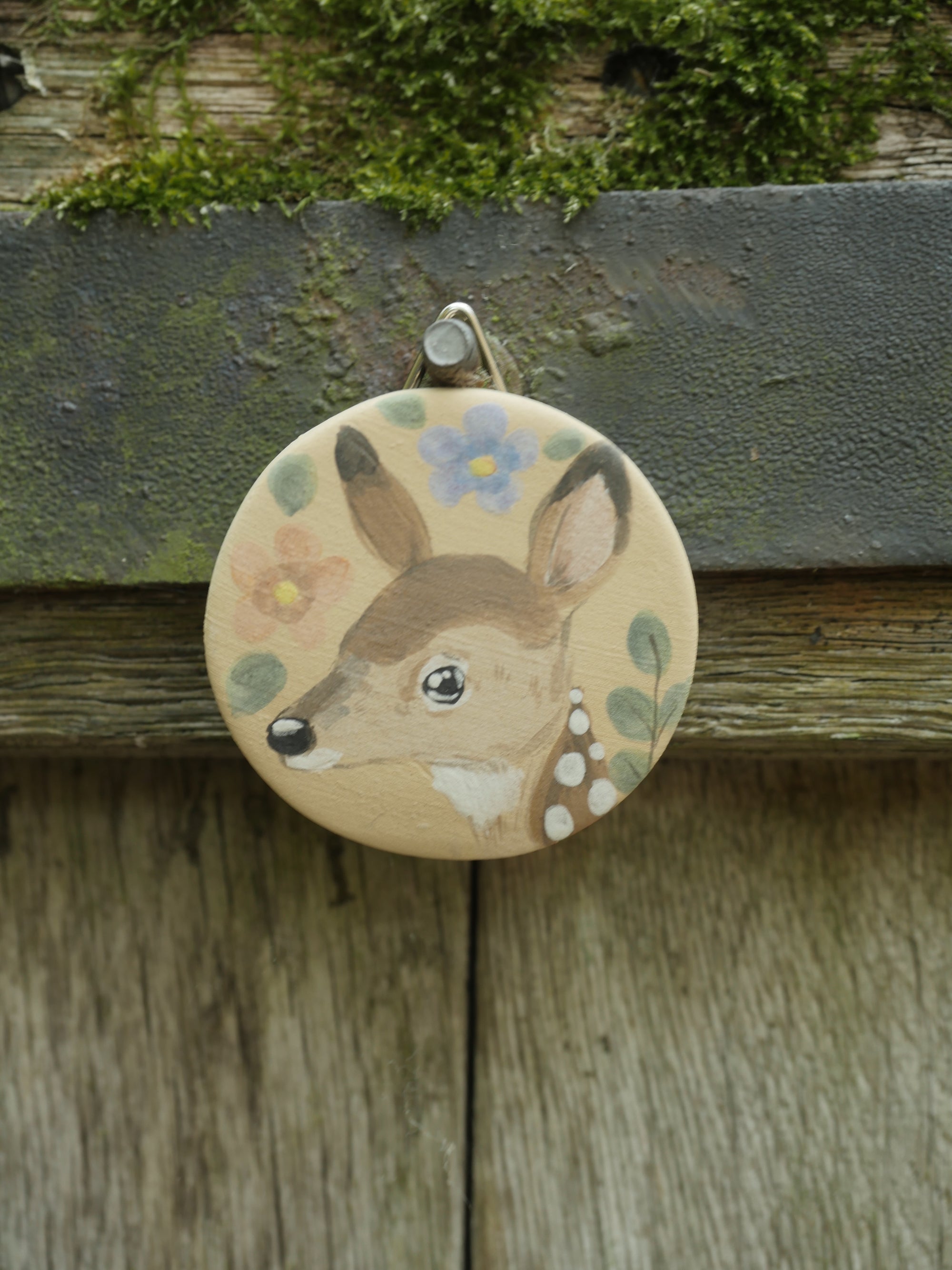 Earthenware Deer Wall Hanging