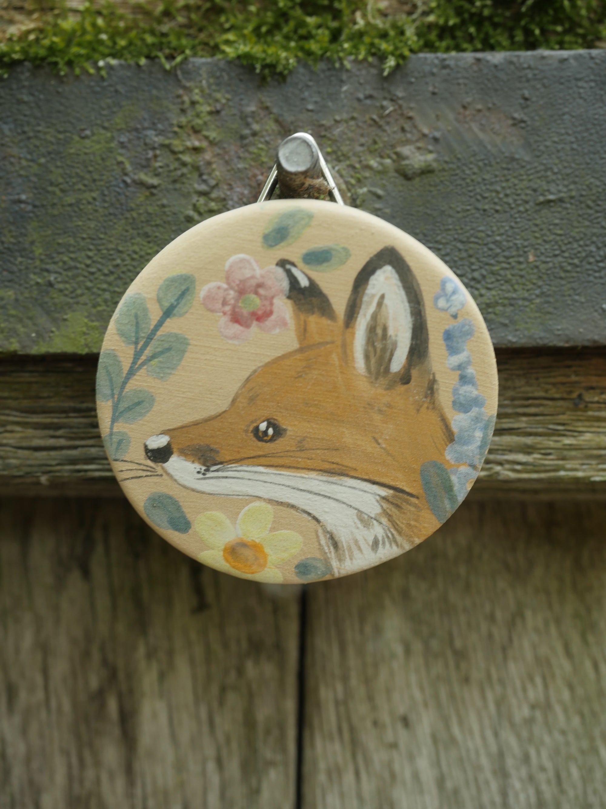 Earthenware Fox Wall Hanging