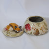 one of a kind Mushroom Sleepy Fox Pot
