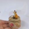 one of a kind Speckled Fox Mushroom Pot