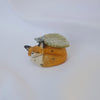 Small Fox butterfly Leaf Ring Holder Sculpture PRE ORDER dispatch 20th October