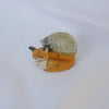 Small Fox butterfly Leaf Ring Holder Sculpture PRE ORDER dispatch 20th October