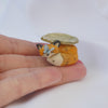 Small Fox Leaf Ring Holder Sculpture PRE ORDER dispatch 20th October