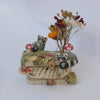 Made to order Raccoon Floral Book Sculpture (end of October dispatch)
