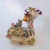 Made to order Raccoon Floral Book Sculpture (end of October dispatch)