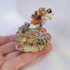 Made to order Raccoon Floral Book Sculpture (end of October dispatch)