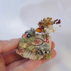 Made to order Raccoon Floral Book Sculpture (end of October dispatch)