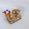 Made to order Fox Mushroom Book Sculpture (end of october dispatch)October dispatch)
