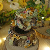 Woodland Friends Tree House Tiered Trinket Pots (6cm Width x 7cm Height)
