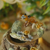 Woodland Duck and Fox Tiered Trinket Pots (6cm Width x 6cm Height)