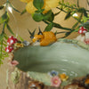 Woodland Tree Stump Fox and Otter Trinket Bowl (9cm width x 3cm Height)
