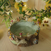 Woodland Tree Stump Owl , Rabbit and Lamb Bowl (9cm width x 3cm Height)
