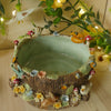 Woodland Tree Stump Woodland Friends Trinket Dish (10cm width x 5cm Height)