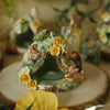 Woodland Friends Dome Fox and Rabbit Themed  (5x5cm)