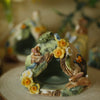 Woodland Friends Dome Fox and Rabbit Themed  (5x5cm)