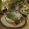 Miniature Woodland Trinket Dish Deer ( 5.5cm Width x 1.5cm Height)