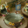 Miniature Woodland Trinket Dish Deer ( 5.5cm Width x 1.5cm Height)