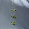 Frog Mushroom Themed Sun Catcher (with Cut Glass Crystals featuring platinum foiling for sparkle)