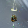 Fox Dome Sun Catcher (with Cut Glass Crystals featuring platinum foiling for sparkle)