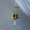 Fox Dome Sun Catcher (with Cut Glass Crystals featuring platinum foiling for sparkle)